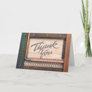 Thank You for the Working Man Card