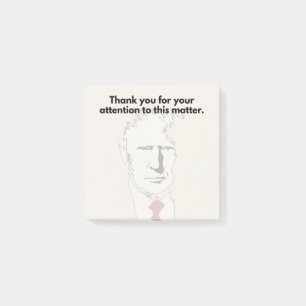 Thank You For Your Attention to This Matter Notes