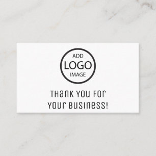 Thank You For Your Business Business Card