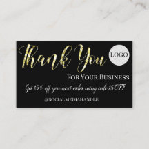 Thank You for Your Business Discount