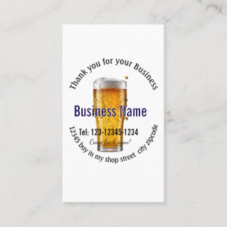 Thank you for your Business Editable Business mark Card