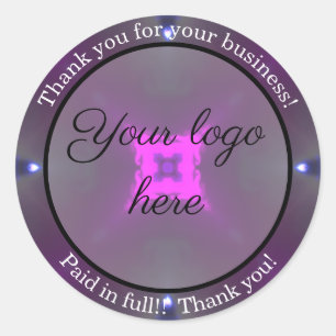 Thank you for your business stickers