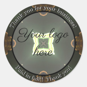 Thank you for your business stickers