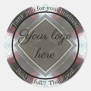 Thank you for your business stickers