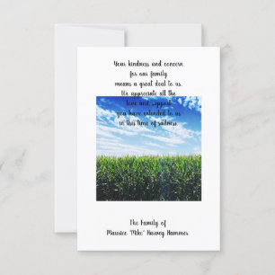 Thank you for your Kindness Card
