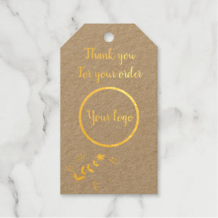 Thank you for your order gift tags