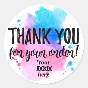 Thank you for your order label