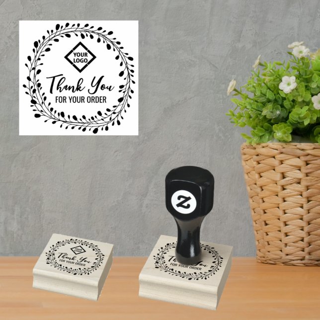 Thank You For Your Order (make your own)  Rubber Stamp (Creator Uploaded)