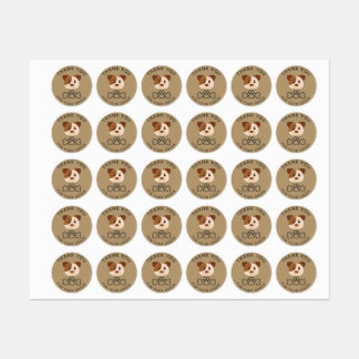 Thank you for your order, puppy sticker. classic r