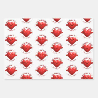 Thank You for Your Order Sticker  Wrapping Paper Sheet