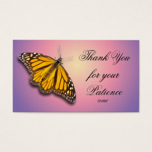 THANK YOU FOR YOUR PATIENCE