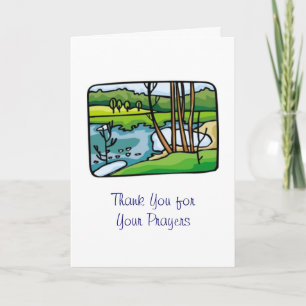 Thank You for Your Prayers Card
