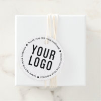 Thank You For Your Purchase Logo White Tag