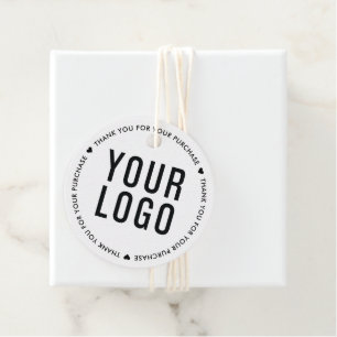 Thank You For Your Purchase Logo White Tag