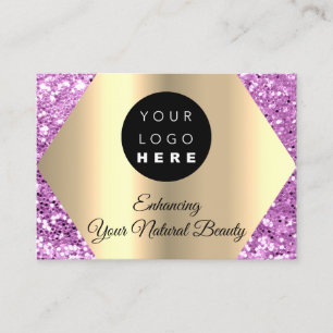 Thank You For Your Purchase Order Gold Logo Business Card