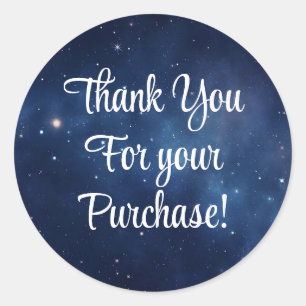 Thank you for your purchase stickers