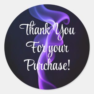 Thank you for your purchase stickers