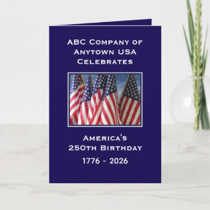 Thank You For Your Service America's 250th  Card
