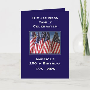 Thank You For Your Service America's 250th  Card