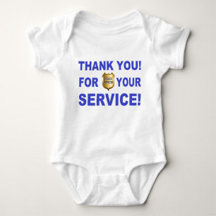 Thank You For Your Service Baby Bodysuit