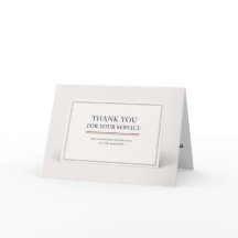 Thank You For your Service-Current Military