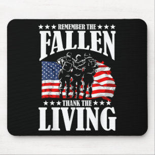 Thank You For Your Service Memorial Day Mouse Pad