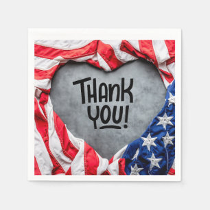 Thank you for Your Service! Napkin