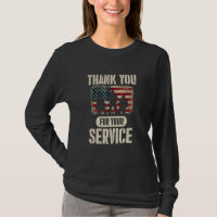 Thank You for Your Service Patriotic Veterans Day