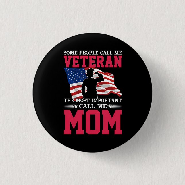 Thank You for Your Service: Veterans Day 2025  3 Cm Round Badge (Front)
