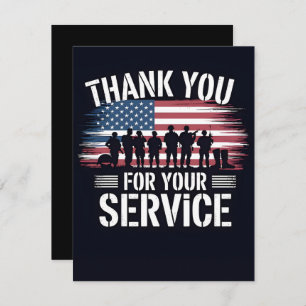 Thank You for Your Service: Veterans Day 2025  Holiday Card