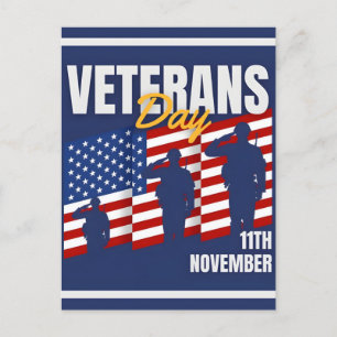 Thank You for Your Service: Veterans Day 2025 Holiday Postcard