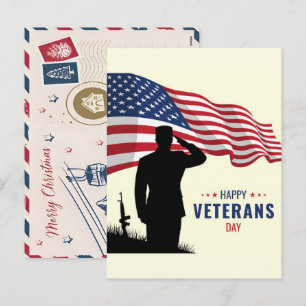 Thank You for Your Service: Veterans Day 2025  Holiday Postcard