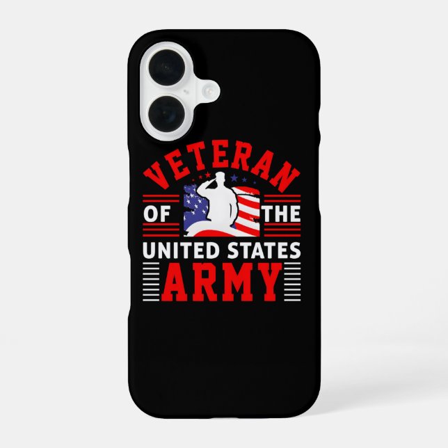 Thank You for Your Service: Veterans Day 2025  iPhone 16 Case (Back)