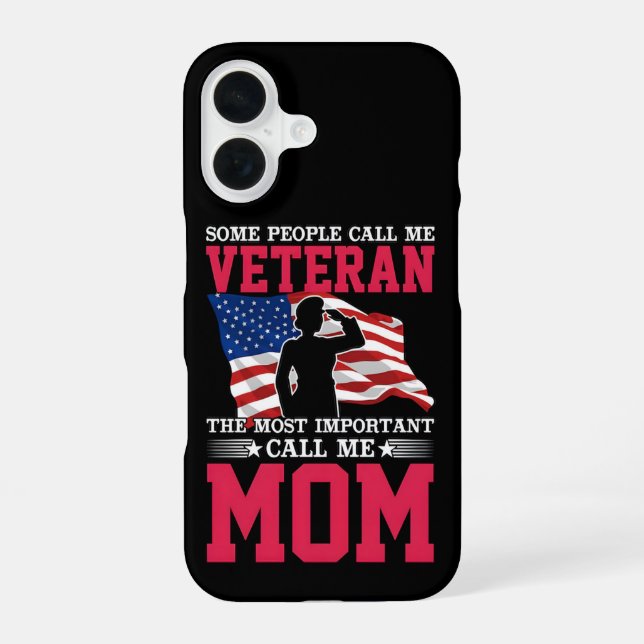 Thank You for Your Service: Veterans Day 2025  iPhone 16 Case (Back)