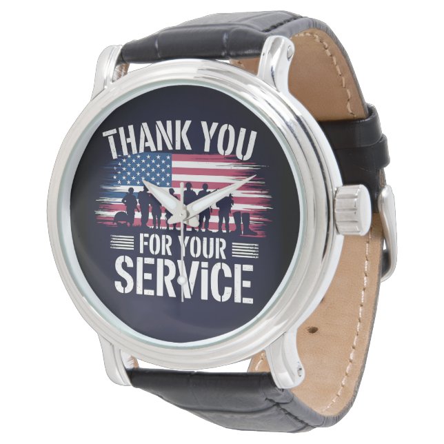 Thank You for Your Service: Veterans Day 2025  Watch (Angled)