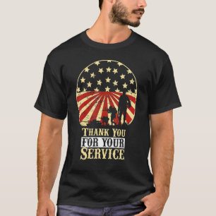 Thank You For Your Service Veterans Day Shirt