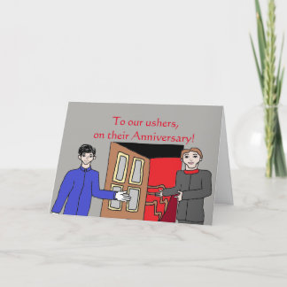 Thank you for your services card