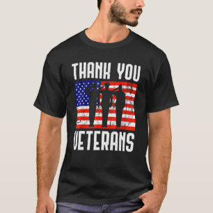 Thank you for your services Patriotic Veterans Pr T-Shirt