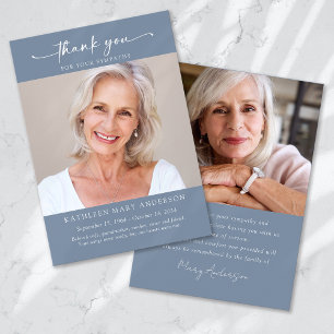 Thank You for Your Sympathy Photo Card