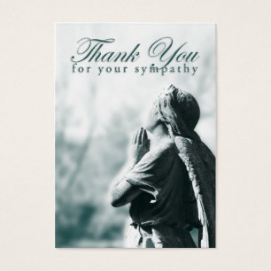 thank you for your sympathy (praying angel)