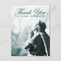 thank you for your sympathy (praying angel)