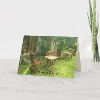 THANK YOU FRIEND CARD