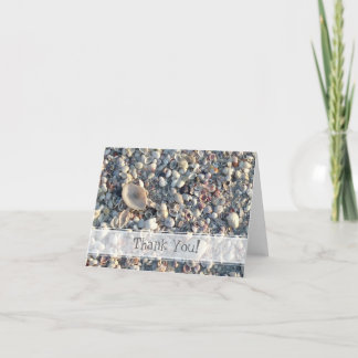 Thank you from the beach card