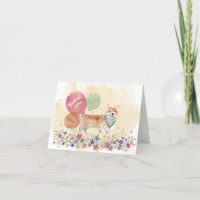 Thank You from You & your Corgi dog and balloons