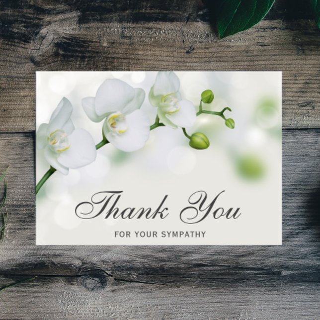 Thank You Funeral Floral Orchid Sympathy Grief (Creator Uploaded)