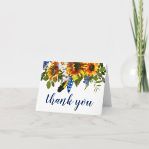 Thank You Funeral Note   Memorial Sunflowers