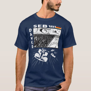 Thank You German Flag F1 Racing  Danke Seb T-Shirt