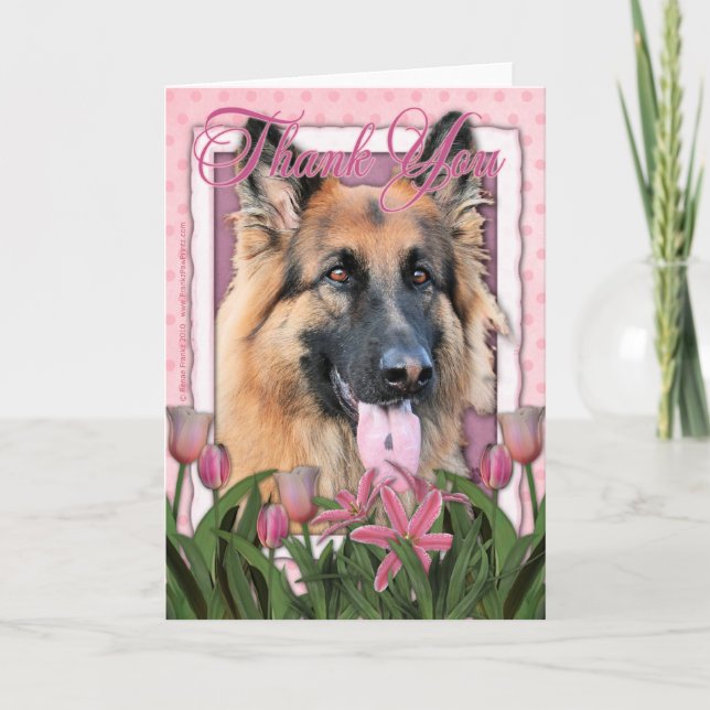 Thank You - German Shepherd - Chance (Front)