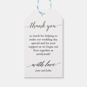 Thank You Gift Tag