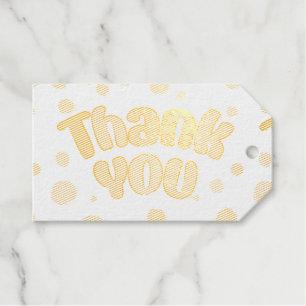 Thank you  gift tags